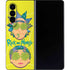 Adult Swim Rick and Morty Rick and Morty Portal Eyes Galaxy Z Fold4 5G Skin